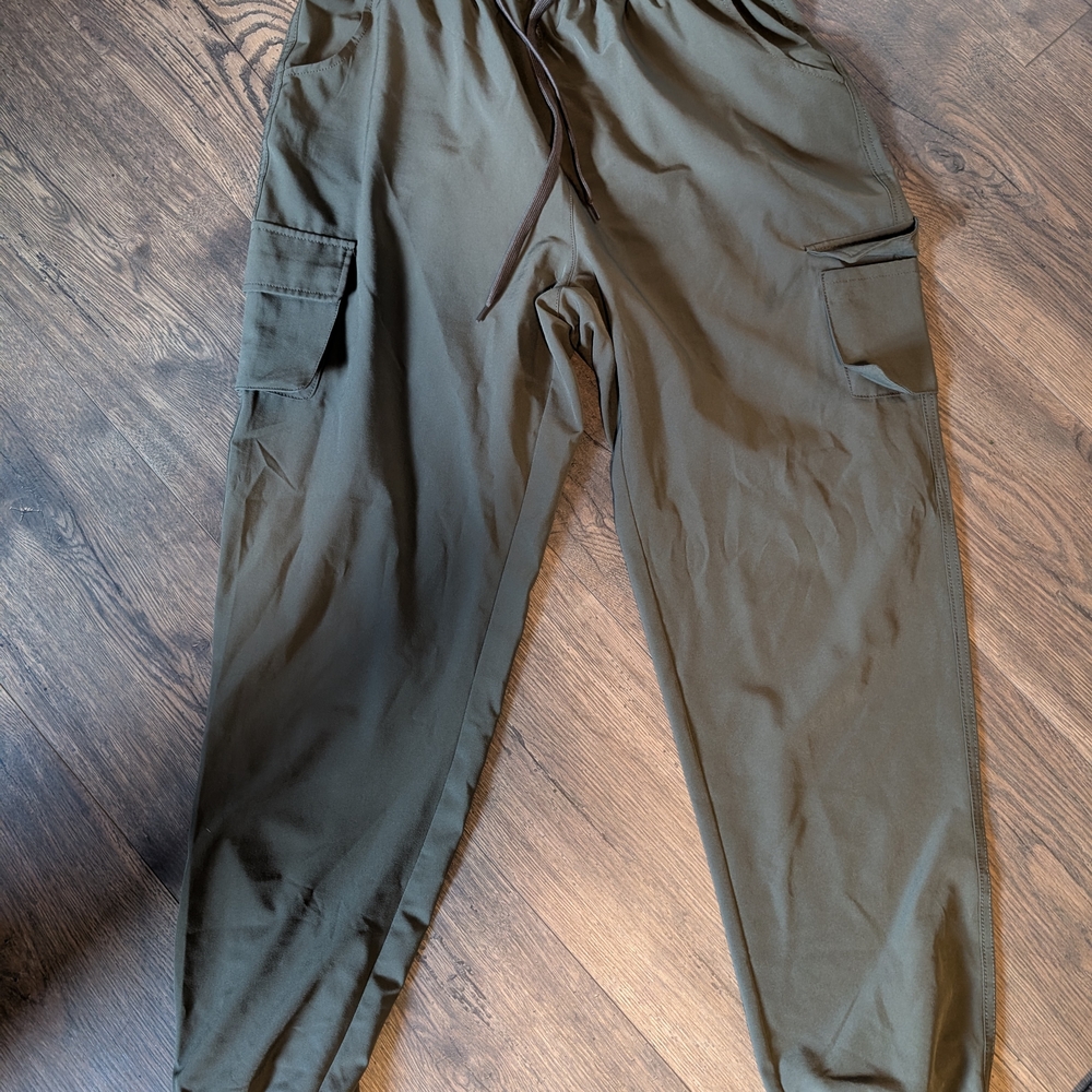 Ci Sono Olive Green Joggers